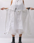 【RUNDHOLZ】MULTIWAY COTTON DRESS _SEAFOAM FOG