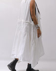 【RUNDHOLZ】MULTIWAY COTTON DRESS _SEAFOAM FOG