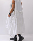 【RUNDHOLZ】MULTIWAY COTTON DRESS _SEAFOAM FOG