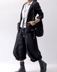 【Primordial is Primitive】 UNISEX SIDE PRINTED SLIM FIT TEE ST-709RO_WHITE