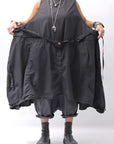 【RUNDHOLZ】MULTIWAY COTTON DRESS _BLACK GLOSS