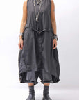 【RUNDHOLZ】MULTIWAY COTTON DRESS _BLACK GLOSS