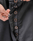 【RUNDHOLZ】MULTIWAY COTTON DRESS _BLACK GLOSS