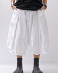 【RUNDHOLZ】 UNISEX BACK FLAP BALOON SARROUEL PANTS _SEAFOAM FOG