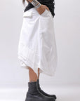 【RUNDHOLZ】 UNISEX BACK FLAP BALOON SARROUEL PANTS _SEAFOAM FOG