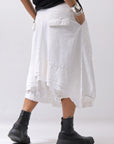 【RUNDHOLZ】 UNISEX BACK FLAP BALOON SARROUEL PANTS _SEAFOAM FOG