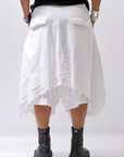 【RUNDHOLZ】 UNISEX BACK FLAP BALOON SARROUEL PANTS _SEAFOAM FOG
