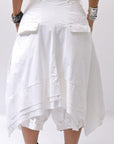 【RUNDHOLZ】 UNISEX BACK FLAP BALOON SARROUEL PANTS _SEAFOAM FOG