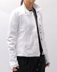 【RUNDHOLZ】 STRETCH DENIM SLM FIT JACKET _PAPER CHALK