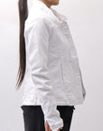 【RUNDHOLZ】 STRETCH DENIM SLM FIT JACKET _PAPER CHALK