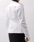 【RUNDHOLZ】 STRETCH DENIM SLM FIT JACKET _PAPER CHALK