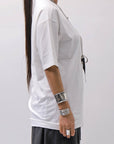 【thom/krom】 UNISEX COTTON MODAL RELAX FIT TEE _OFF WHITE