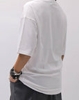 【thom/krom】 UNISEX COTTON MODAL RELAX FIT TEE _OFF WHITE