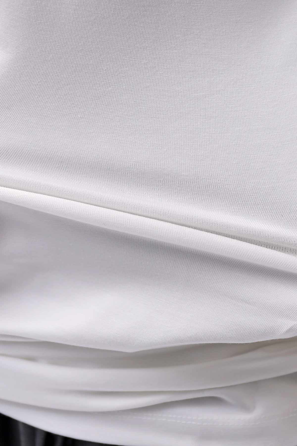 【thom/krom】 UNISEX COTTON MODAL RELAX FIT TEE _OFF WHITE