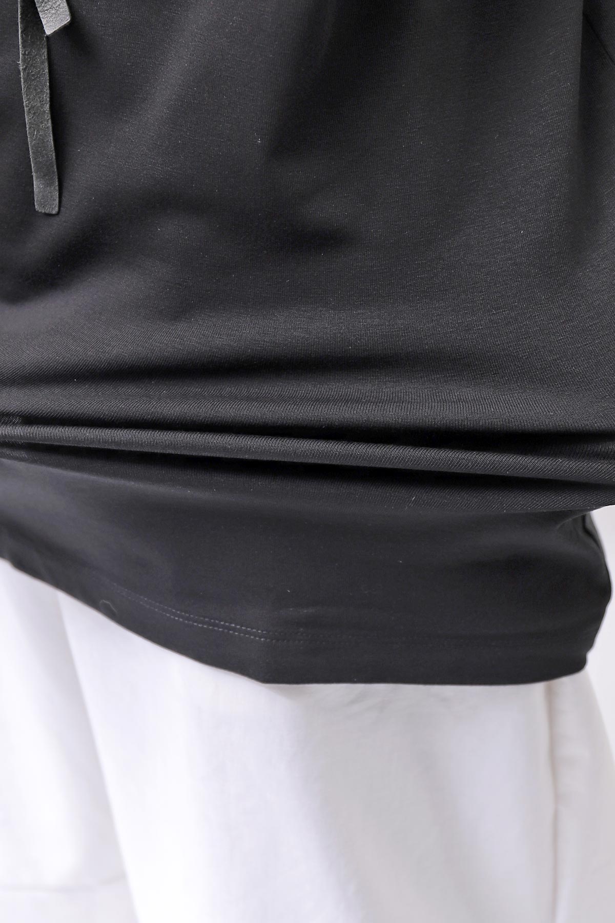 【thom/krom】 UNISEX COTTON MODAL RELAX FIT TEE _BLACK