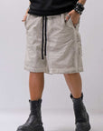 【thom/krom】 UNISEX STRETCH COTTON HALF PANTS MP33_VEGETAL STONE