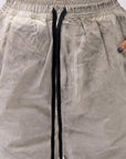 【thom/krom】 UNISEX STRETCH COTTON HALF PANTS MP33_VEGETAL STONE