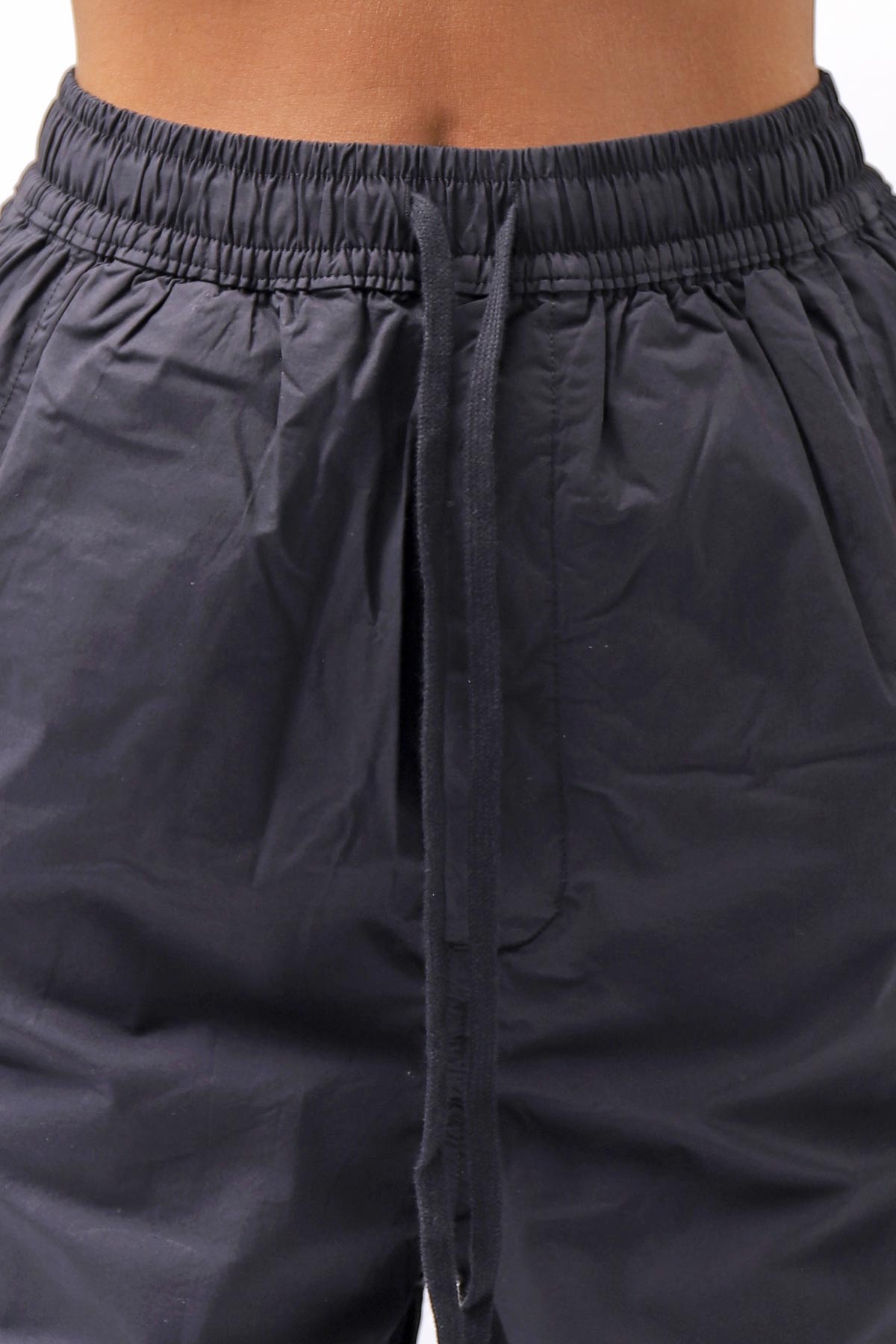 【thom/krom】 UNISEX STRETCH COTTON HALF PANTS MP33_BLACK