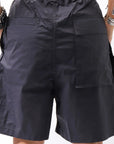 【thom/krom】 UNISEX STRETCH COTTON HALF PANTS MP33_BLACK