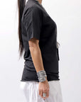 【thom/krom】 UNISEX REGULAR FIT COTTON TEE MTS838_BLACK