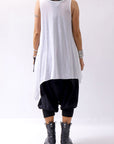 【studio b3】 COTTON COVER TANK MRB1455/M_WHITE