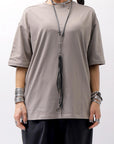 【thom/krom】 UNISEX COTTON MODAL RELAX FIT TEE MTS869_ROCK