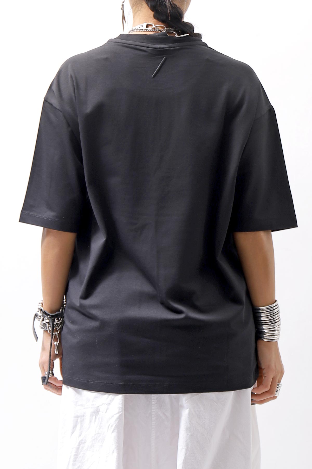 【thom/krom】 UNISEX COTTON MODAL RELAX FIT TEE MTS869_BLACK