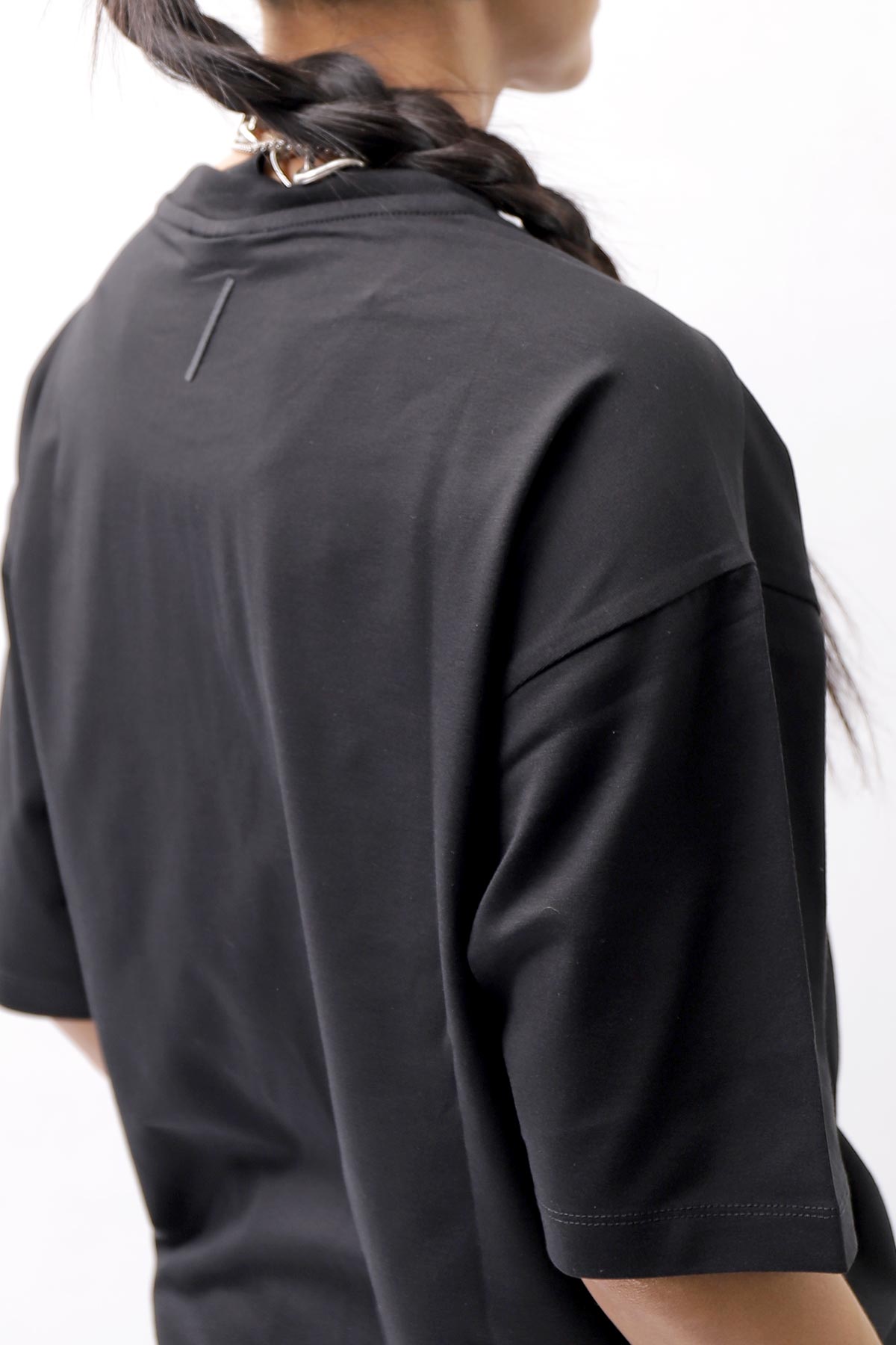 【thom/krom】 UNISEX COTTON MODAL RELAX FIT TEE MTS869_BLACK