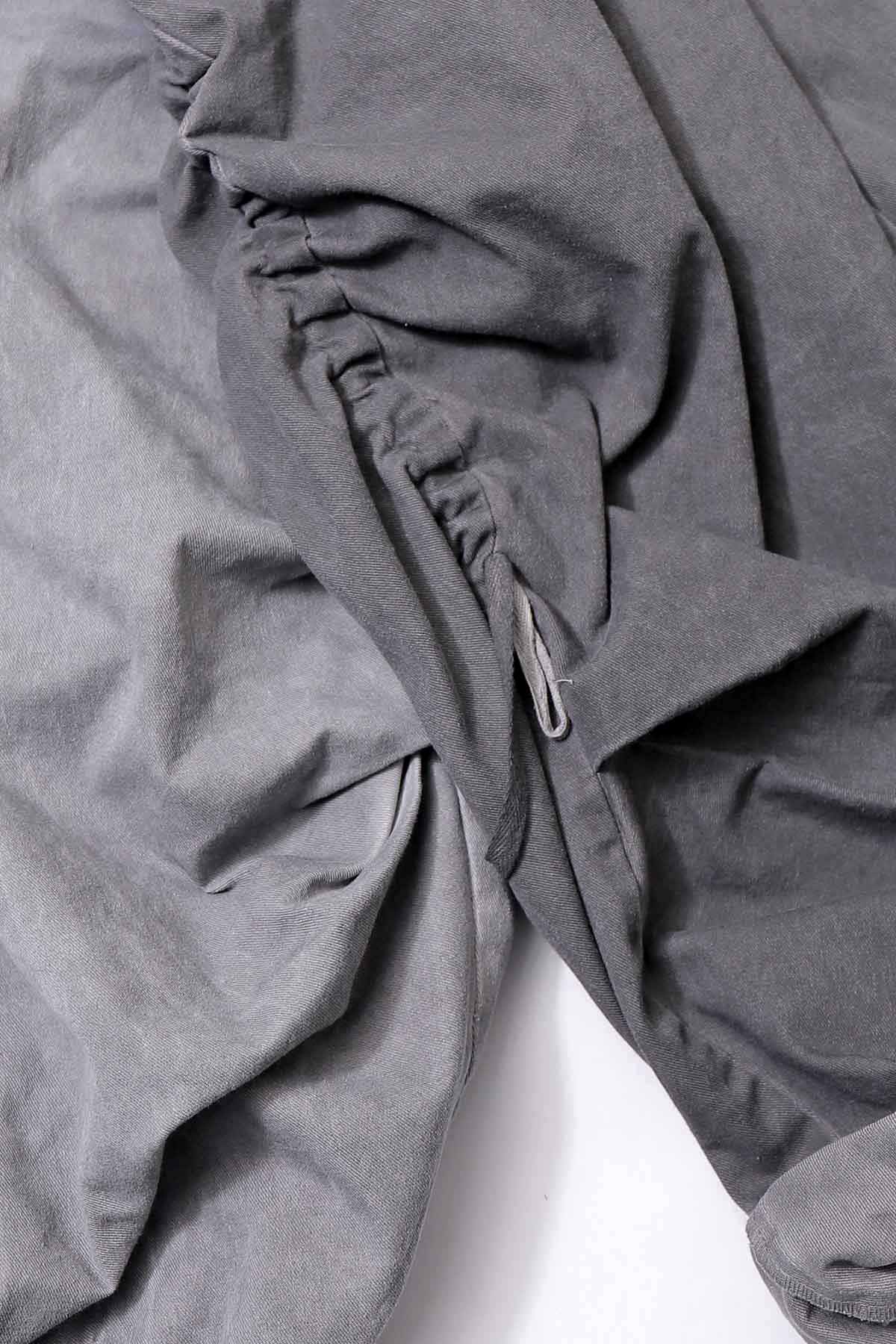sanctamuerte】 UNISEX SIDE STRING CODE PANTS 319/MM_DARK