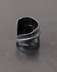 【Rusty Thought】 SILVER FEATHER RING_RT02