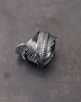 【Rusty Thought】 SILVER FEATHER RING_RT02