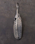 【Rusty Thought】 SILVER FEATHER EARRING_RT05