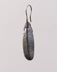 【Rusty Thought】 SILVER FEATHER EARRING_RT05