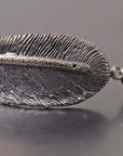 【Rusty Thought】 SILVER FEATHER CHAIN BRACELET_RT06