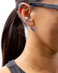 【Rusty Thought】 LACY SILVER EAR CUFF_LC-3