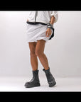 【Primordial is Primitive】 COVERED SHORT PANTS 203AL_WHITE