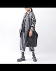 【DANIELE BASTA】MULTIWAY LONG STRAP TOTE BAG DBM005_BLACK