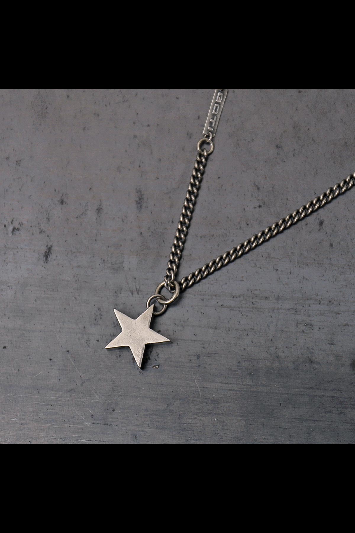 【GOTI】 STAR TOP SINGLE CHAIN NECKLACE_STAR1