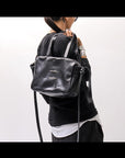 【DANIELE BASTA】2WAY SQUARE SHOULDER BAG DBM012_BLACK