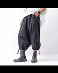 【studio b3】 UNISEX LIGHT COTTON PANTS NB2090_BLACK