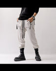 【thom/krom】 UNISEX COTTON DOUBLE FACE RIB PANTS MTS467_DUNE