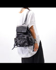【DANIELE BASTA】 3 POCKETS BACKPACK DBM011_BLACK