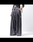 【RUNDHOLZ】 DENIM GLOSS BAGGY PANTS 103_BLACK GLOSS
