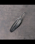 【Rusty Thought】 SILVER FEATHER EARRING_RT05
