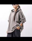 【thom/krom】 UNISEX COTTON SWEAT HOODIE MS192_CONCRETE GREY
