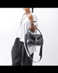 【DANIELE BASTA】2WAY SHOULDER FLAP ON BAG DBM004_BLACK