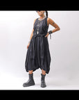 【studio b3】 MULTI-WAY PANTS&SKIRT DRESS NB2088_BLACK