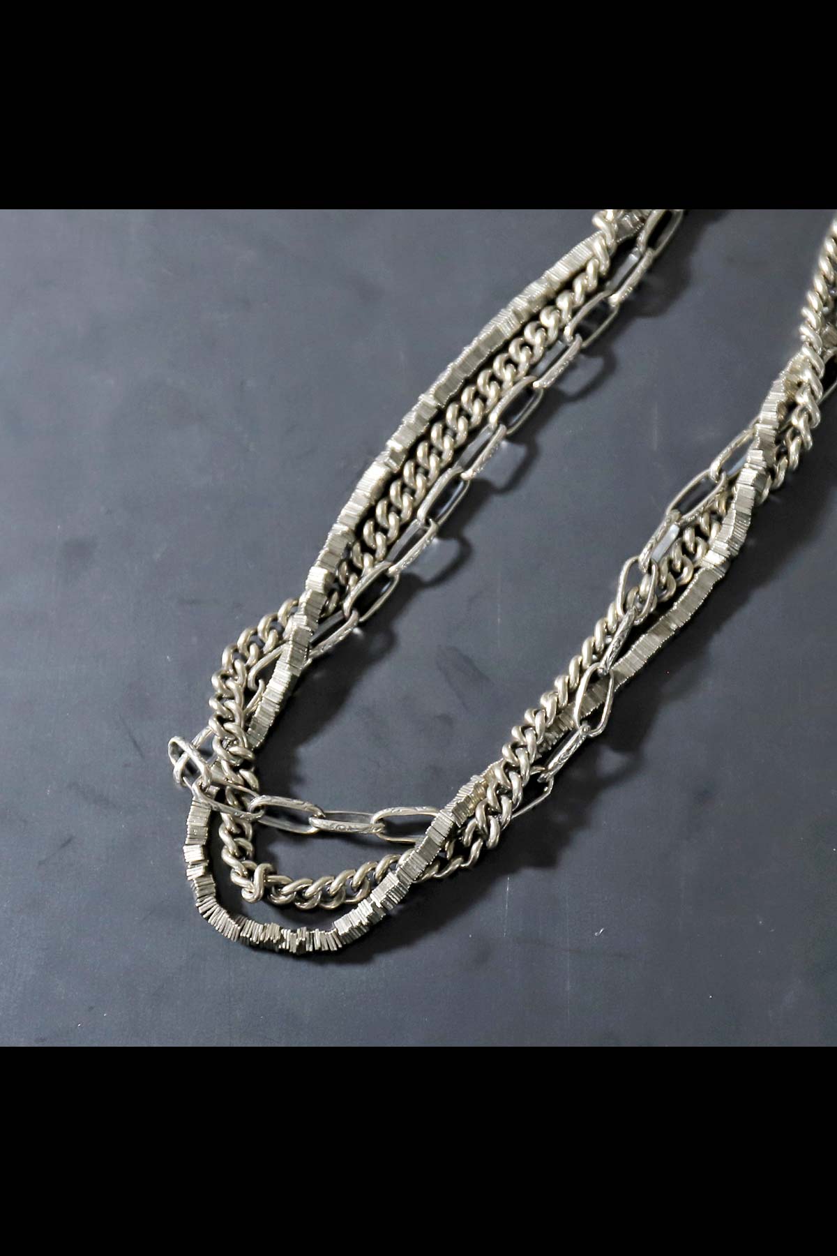 【GOTI】 MIXED 3CHAIN NECKLACE_CN2256