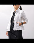 【RUNDHOLZ】 STRETCH DENIM SLM FIT JACKET _PAPER CHALK