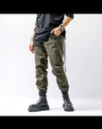 【thom/krom】 UNISEX STRETCH RIB PANTS MST402_HUNT GREEN